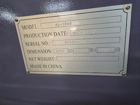 Тигельный пресс ML1040 2024 года выпуска. в эксплутации менее года