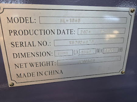 Тигельный пресс ML1040 2024 года выпуска. в эксплутации менее года