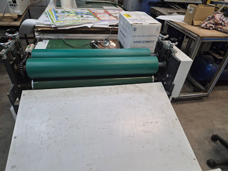 Пресс-обжимка каландр