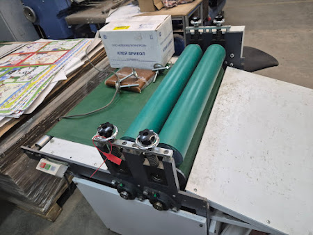 Пресс-обжимка каландр