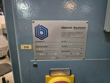 Трансомат Baumann BA3 N -устройство выгрузки c резальной машины