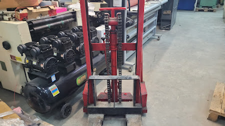 Штабелер гидравлический MSE 1000/3000(1т, 3 м)