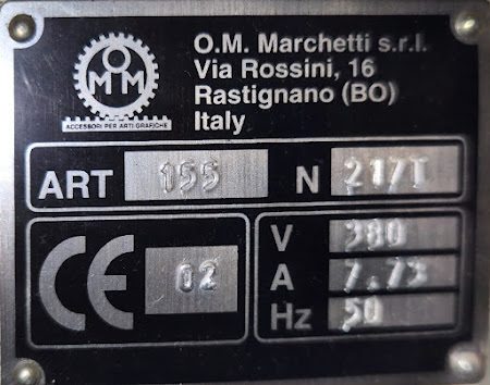 Сверлильный станок(Машина электронная Marchetti s.r.l. art 155 s/n 217T)