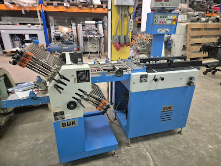 Фальцовка GUK зарядка(GUK Falzmaschinen D-78669 Typ  SAF 36 s/n 47542)