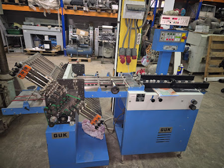 Фальцовка GUK зарядка(GUK Falzmaschinen D-78669 Typ  SAF 36 s/n 47542)