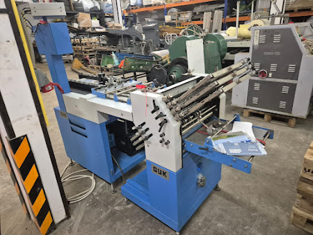 Фальцовка GUK зарядка(GUK Falzmaschinen D-78669 Typ  SAF 36 s/n 47542)