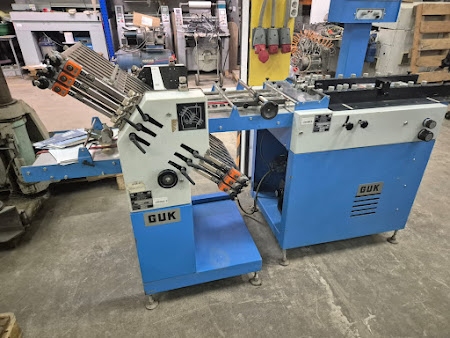 Фальцовка GUK зарядка(GUK Falzmaschinen D-78669 Typ  SAF 36 s/n 47542)