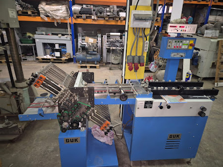 Фальцовка GUK зарядка(GUK Falzmaschinen D-78669 Typ  SAF 36 s/n 47542)