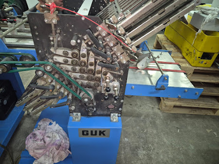 Фальцовка GUK зарядка(GUK Falzmaschinen D-78669 Typ  SAF 36 s/n 47542)