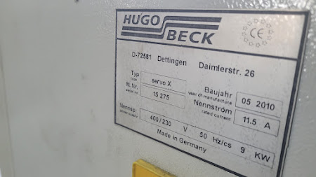 Линия по экземплярной упаковки Hugo Beck Servo X
